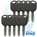 Llave transpondedora 2000 - 2019 para Ford Lincoln Mazda Mercury - Chip H92-PT / 4D63 (80 Bits)