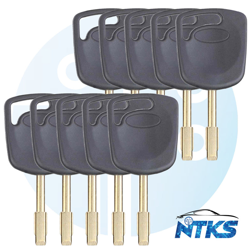 2010 - 2013 Llave transpondedora para Ford Transit Connert - Tibbe 6-Cut / ID 4D63 (80 bits)
