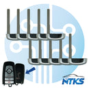 Hoja de llave de emergencia para Ford Lincoln 2017 - 2020 HU101