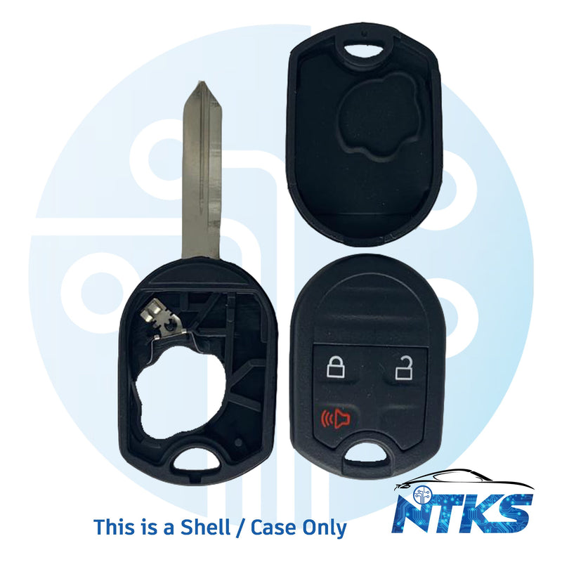 2011 - 2017 CARCASA para llave remota Ford H75 / 3 botones