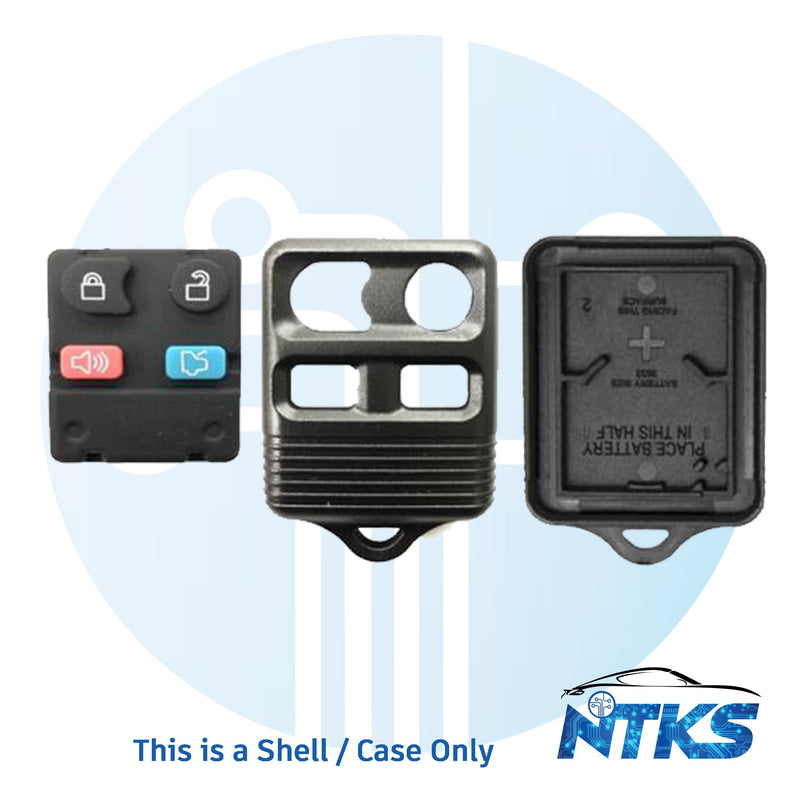 1996 - 2013 CARCASA para Control Remoto Ford / 4 Botones