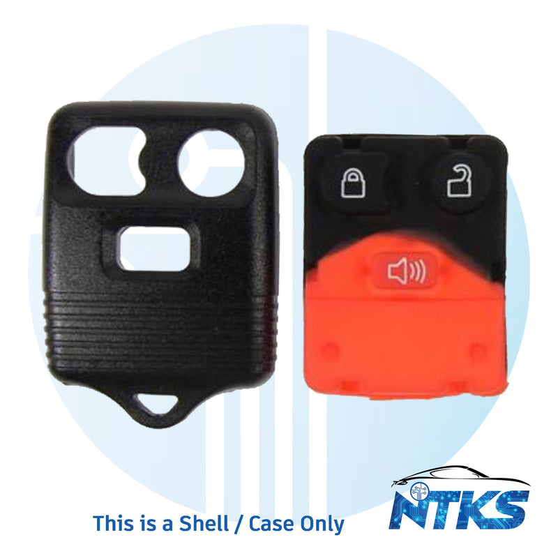 1998 - 2011 CARCASA para Control Remoto Ford / 3 Botones