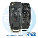 2015-2019 SHELL para Ford F-Series Remote Flip Key HU101 / Arranque remoto de 4 botones