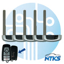 Hoja de llave de emergencia para Ford Lincoln 2017 - 2020 HU101