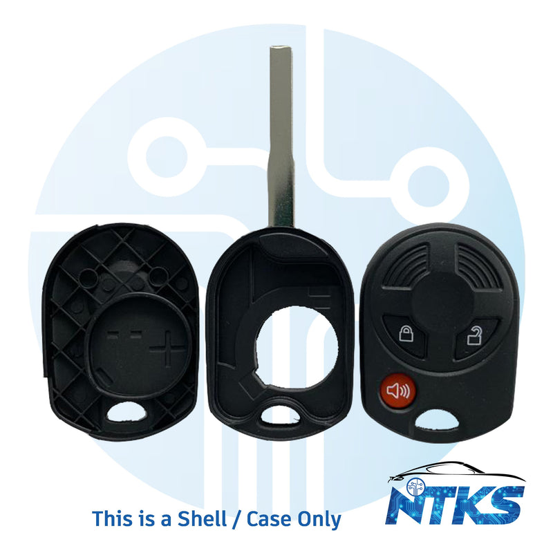 Carcasa 2010-2018 para Ford Transit Connect Fiesta remoto/3 botones