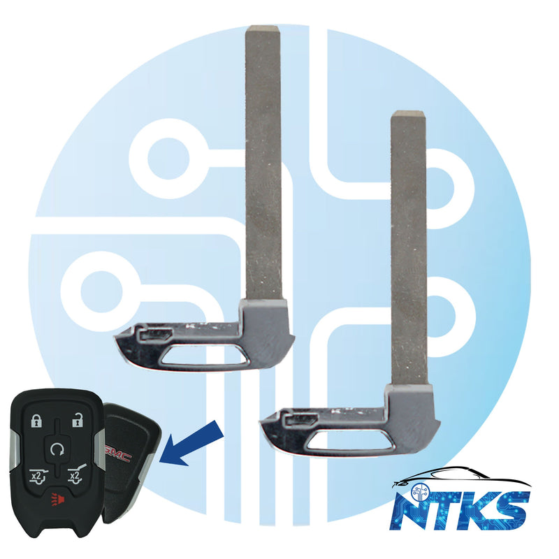 2014 - 2020 GMC Chevrolet Emergency Key HU100