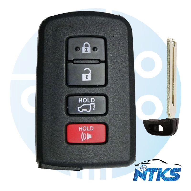 2013 - 2018 Llave de proximidad inteligente para Toyota RAV4 FCC: HYQ14FBA - G Board 0020