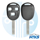 1998 - 2009 NTKS Heavy SHELL para llave de cabeza remota Lexus LXP90/(hoja corta)