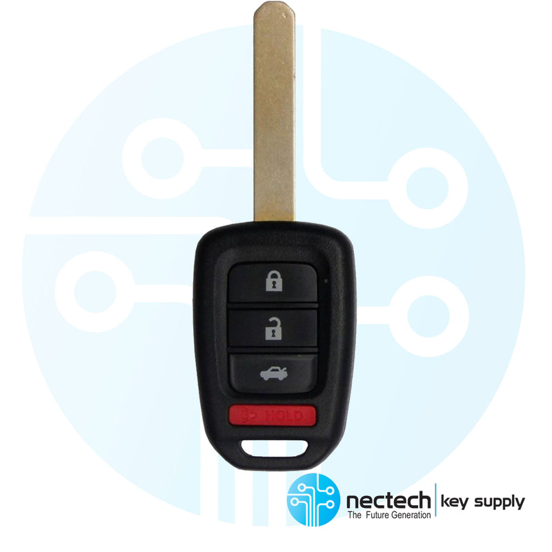 2013 - 2015 Honda Accord Civic Remote Head Key 4B FCC: MLBHLIK6-1T / PN: 35118-T2A-A20