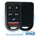 2005 - 2009 CARCASA para Honda Odyssey Caja de control remoto / 6 botones