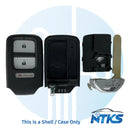 2013-2019 SHELL for Honda Ridgeline Crosstour Smart Key / 3-Buttons