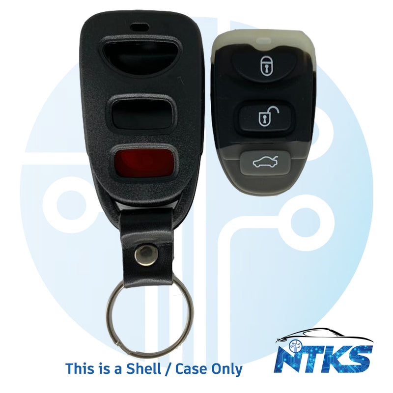 2006 - 2017 SHELL for Hyundai Kia Remote Control Key Fob / 4-Buttons