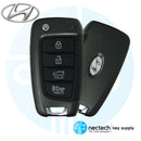 2021 - 2022 NUEVA llave abatible remota Hyundai Tucson FCC ID: TQ8-RKE-4F40 PN: 95430-N9010