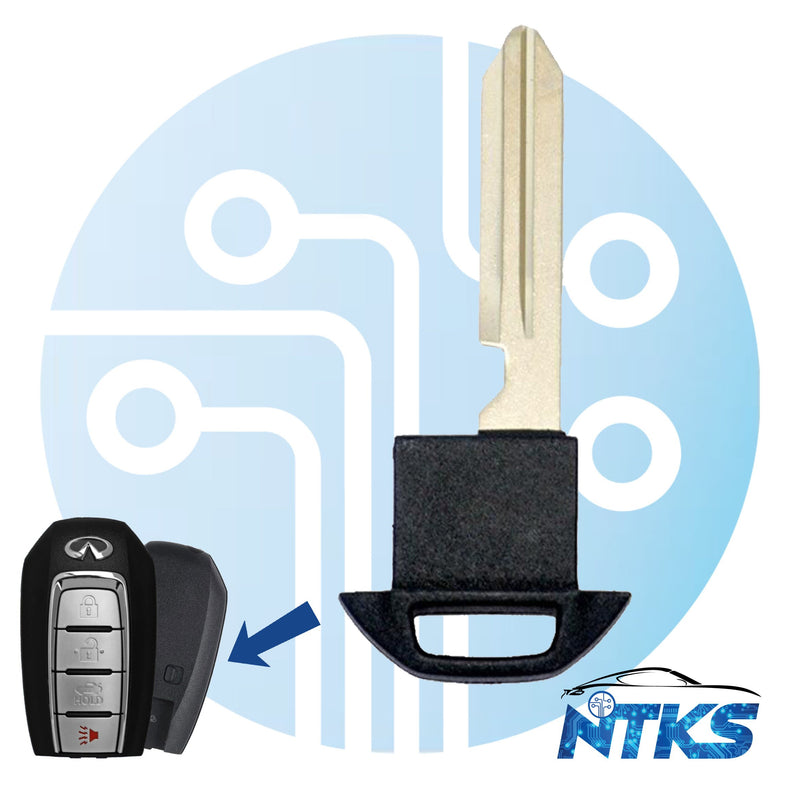 2019 - 2020 Infiniti Emergency Key Blade NI06-P