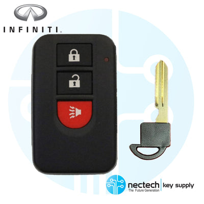 2003 - 2004 NEW Infiniti Smart Key FX35 FX45 FCC: NHVWBU612 - 434 MHz