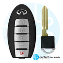 2016-2019 Infiniti QX60 Llave inteligente de proximidad FCC:KR5S180144014 Cont: 44320 / PN: 285E3-9NF5A