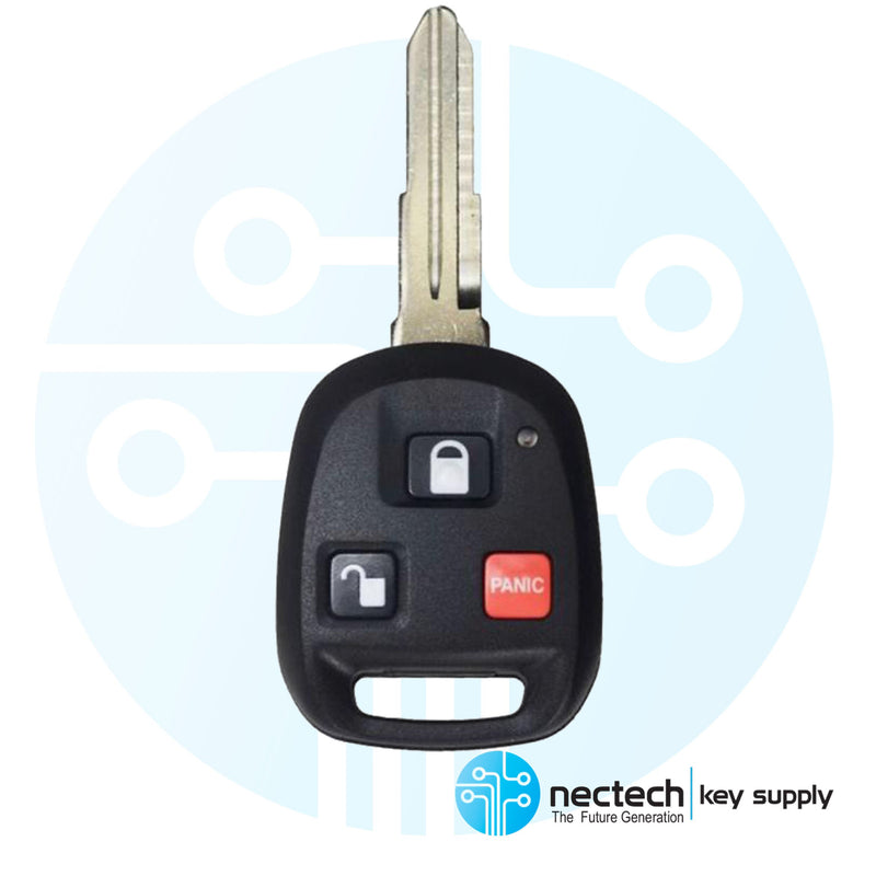 2003 - 2005 Isuzu Rodeo Axiom Llave de cabeza remota FCC ID: HYQ1512V