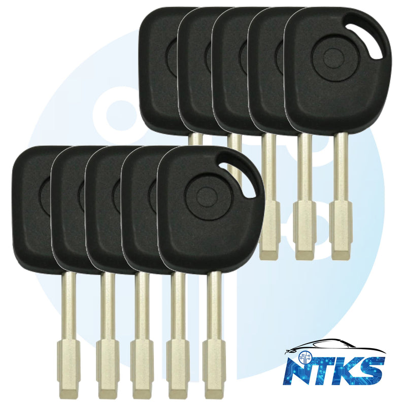 2000 - 2008 Transponder Key for Jaguar - Tibbe - 6 Cuts - FO21T7 / 4D60 Glass Chip