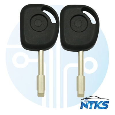 2000 - 2008 Transponder Key for Jaguar - Tibbe - 6 Cuts - FO21T7 / 4D60 Glass Chip