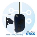 2005 - 2011 SHELL para llave remota Maserati