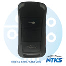 2003 - 2012 CARCASA para Porsche Cayenne Remote Flip 2 botones