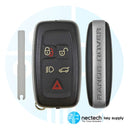 FCC de llave inteligente de proximidad Land Rover LR4 2010-2012: KOBJTF10A
