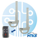 2005 - 2013 Volvo Jaguar Hoja de llave de emergencia HU101