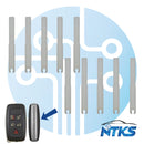 2012 - 2018 Land Rover Hoja de llave de emergencia HU101