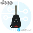 2004 - 2008 NUEVA llave de cabeza remota Chrysler Pacifica Jeep Liberty FCC: M3N5WY72XX