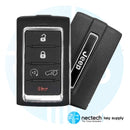 2021 Jeep Wagoneer Smart Key 5 Buttons / PN: 68469565AA