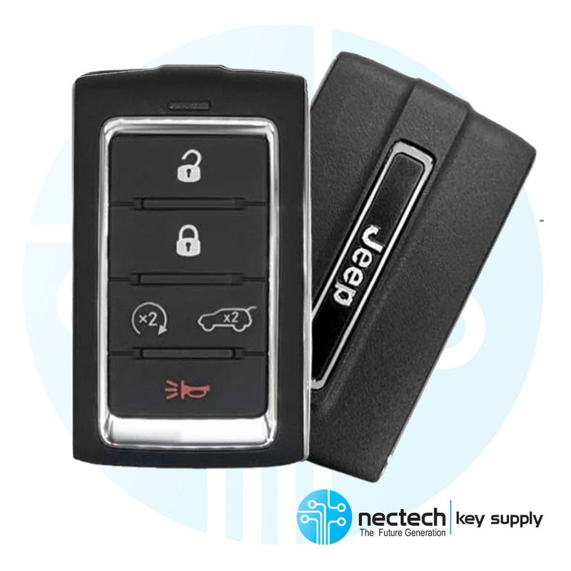 2021-2023 Jeep Wagoneer Smart Key 5 Buttons / PN: 68377534AB
