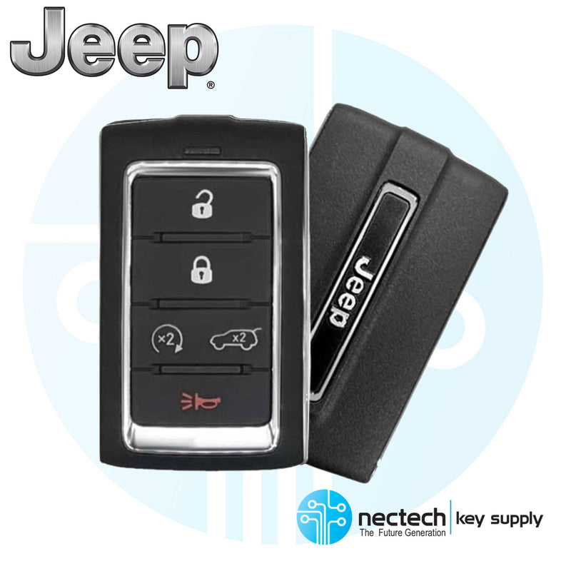 2021 NEW Jeep Wagoneer Smart Key 5 Buttons / PN: 68469565AA