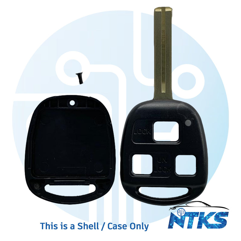 1998 - 2009 SHELL for Lexus Remote Head Key LXP90 / (Short Blade)