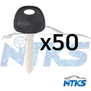 Llave transpondedora 50KEY HY15-P sin chip 2006-2019 Hyundai/Kia