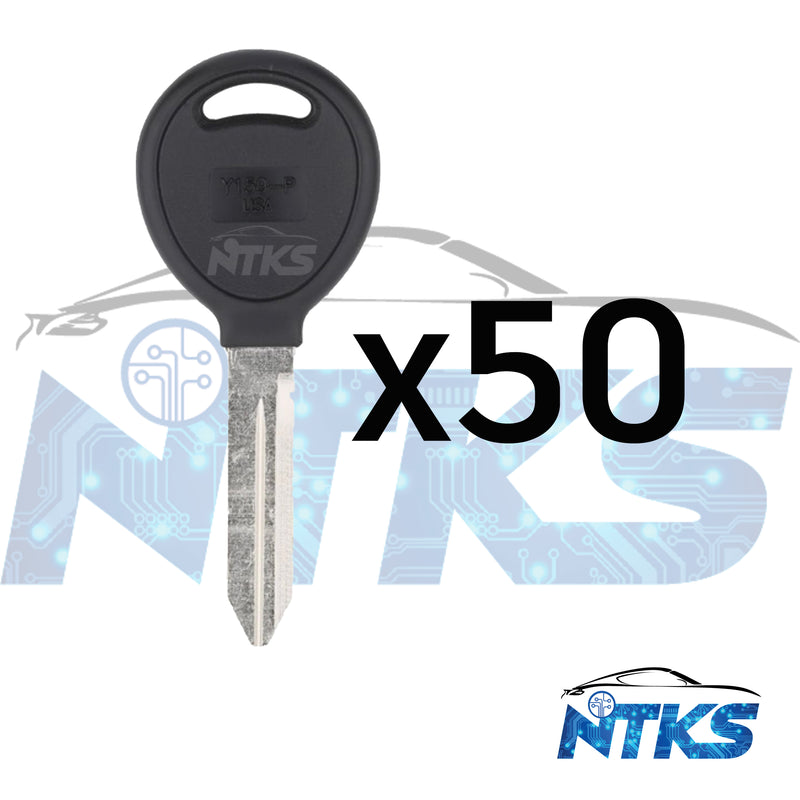 50  Y159-P 1993-2013 Chrysler Jeep Dodge Mitsubishi Plymouth Volvo Blank Key