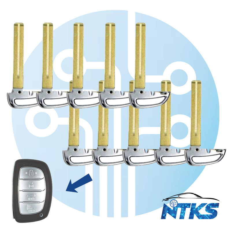 2015 - 2018 Hyundai Sonata Tucson Emergency Key Blade KK10
