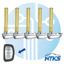 Hoja de llave de emergencia para Hyundai Sonata Tucson 2015 - 2018 KK10