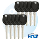 2003 - 2006 Llave transpondedora para Mitsubishi Lancer Evo - MIT3 - Chip MIT14-PT / 4D61