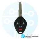 2014 - 2015 Mitsubishi Mirage Llave de cabeza remota FCC: OUCG8D-625M-A-HF