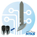 2014 - 2020 Maserati Emergency Key Blade Y151