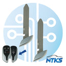 2014 - 2020 Maserati Hoja de llave de emergencia Y151