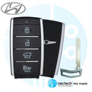 2017-2021 NUEVA llave de proximidad inteligente Hyundai Genesis G90 FCC:SY5HIFGEO4 / 434Mhz