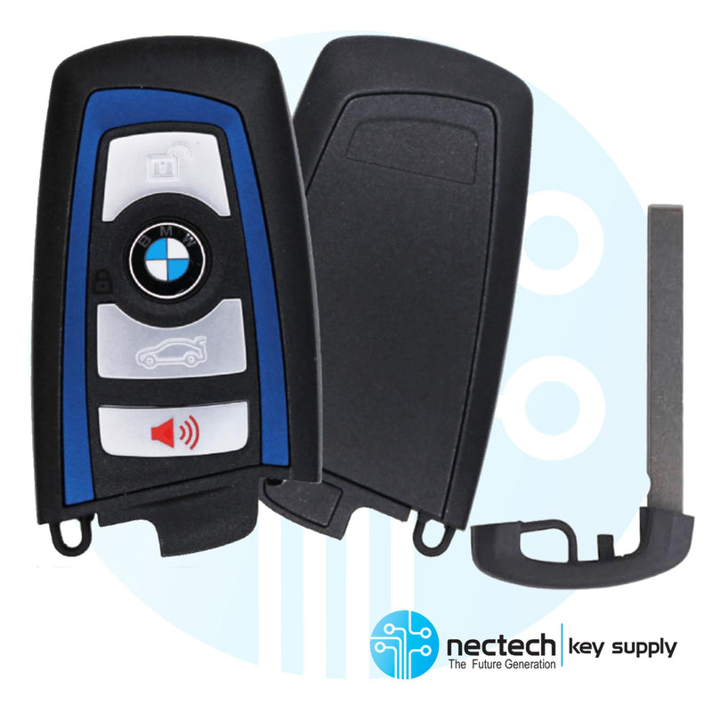 2009-2018 BMW Serie 3 5 7 Llave inteligente FCC: YGOHUF5662 / CAS4 CAS4+ FEM