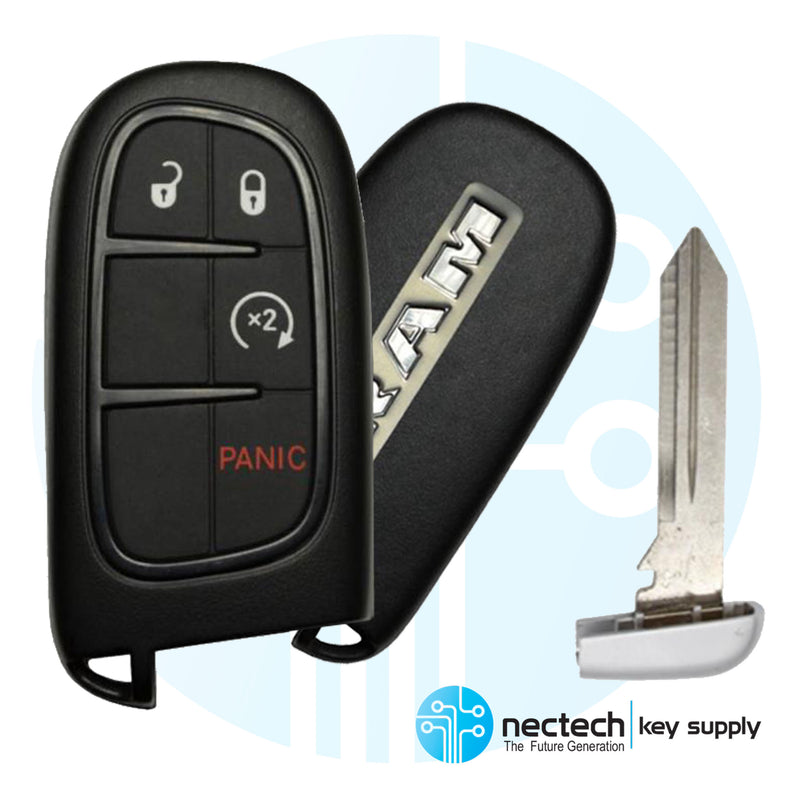 2013-2018 Dodge RAM Smart Key FCC: GQ4-54T / PN:56046956AC