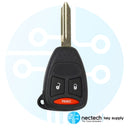 2004 - 2011 Dodge Dakota Durango Mitsubishi Raider Llave de cabeza remota FCC: KOBDT04A