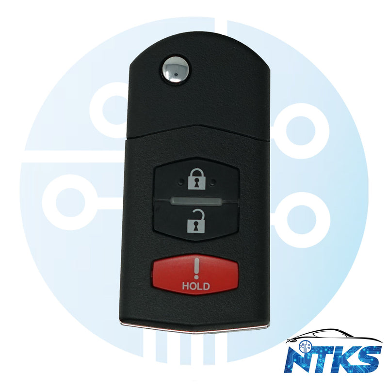 2005 - 2007 Remote Flip Key for Mazda 6 Wagon Hatchback 3B FCC: KPU41788
