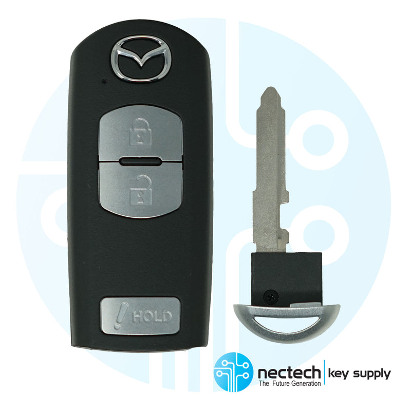 2013 - 2019 Mazda 3 CX3 CX5 Smart Proximity Key FCC: WAZSKE13D01 / PN: KDY3-67-5DY