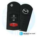 2005 - 2007 Mazda 6 Wagon Hatchback Llave abatible remota 3B FCC: KPU41788