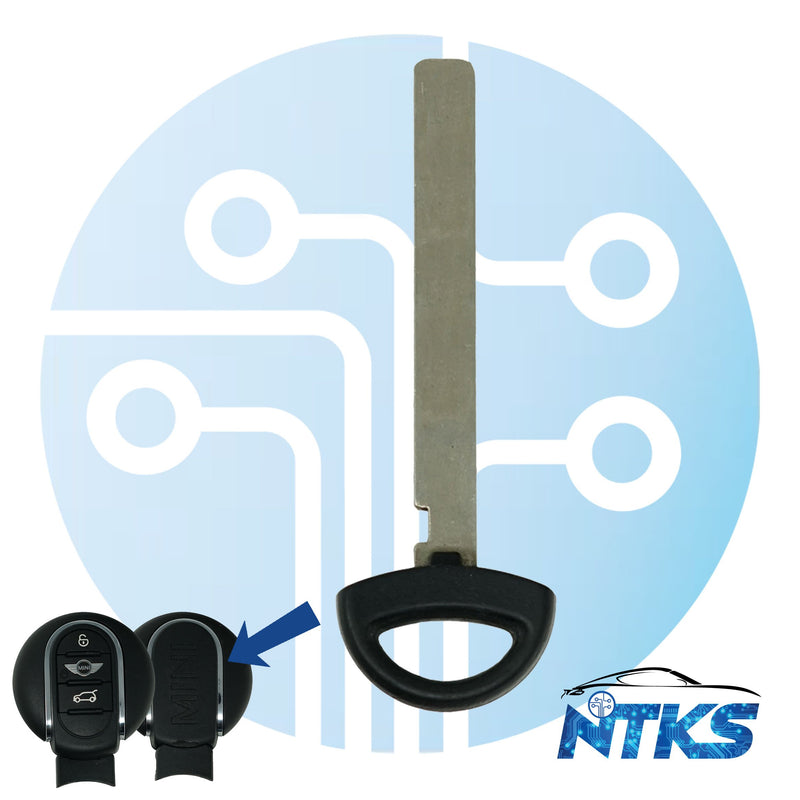 2014-2018 Mini Cooper Emergency Key Blade HU127