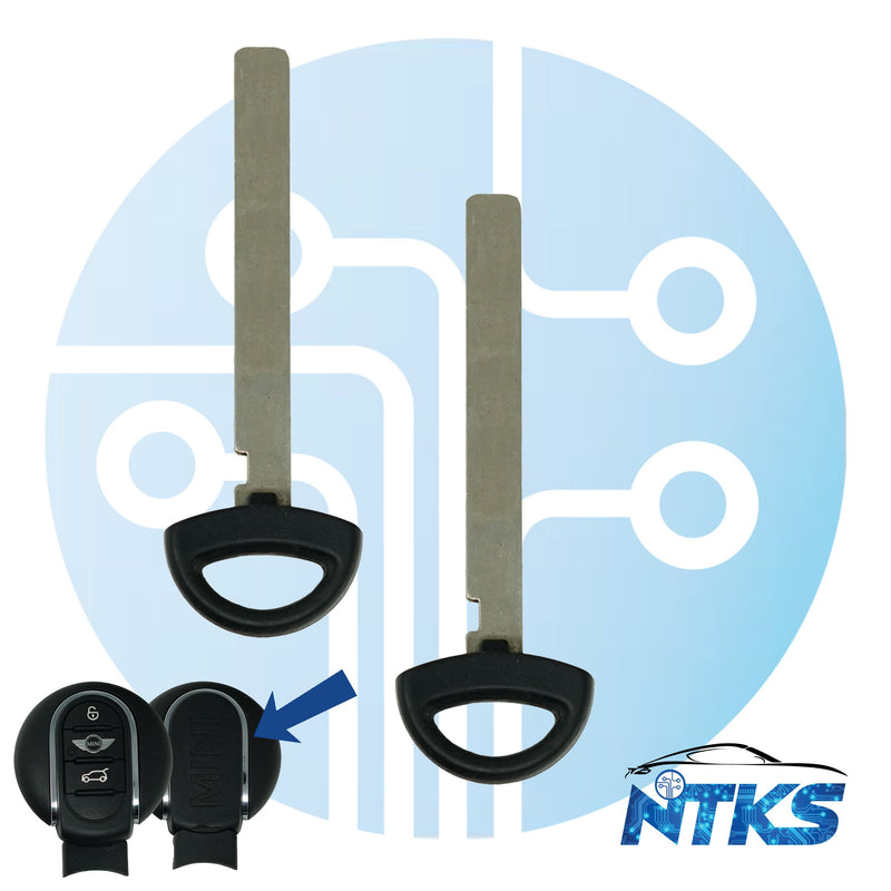 2014-2018 Mini Cooper Emergency Key Blade HU127